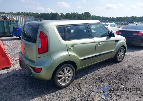 2013 Kia Soul + from USA, damaged, VIN KNDJT2A66D7567661